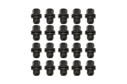 LR068126B RRD500290B LR173842B 20 Pack OEM Wheel Nut (Satin Black)